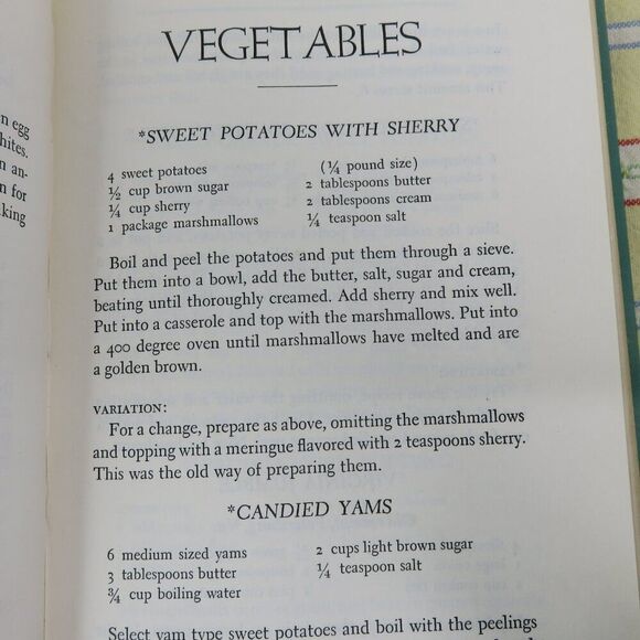 Culinary Gems Kitchens Virginia Cook Book 1952 1st Ed Deep South Cookery Booklet - Picture 5 of 9